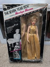 Collectible Marilyn Monroe Doll - 1982 - Original Packaging- Iconic Gold Dress