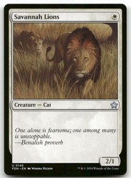 Savannah Lions - Foundations #146 Uncommon