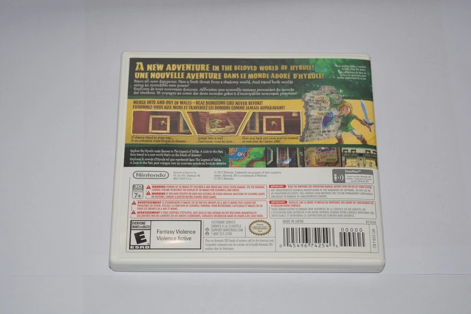 The Legend of Zelda: A Link Between Worlds (Nintendo 3DS, 2013) - TESTED WORKS - Image 3 of 4