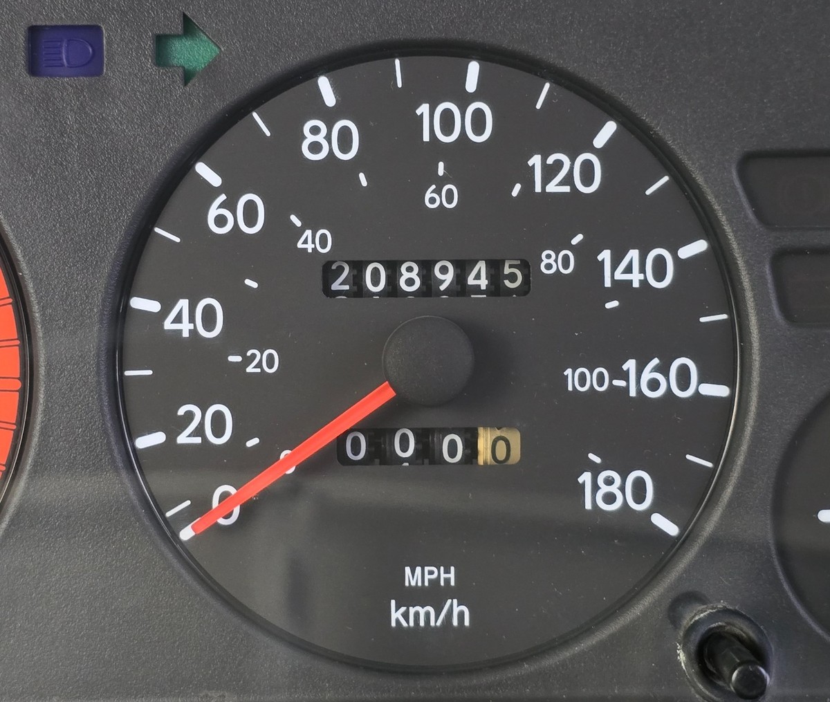 Toyota Corolla AE100 Ae101 1993-1997 MPH speed meter cluster M/T