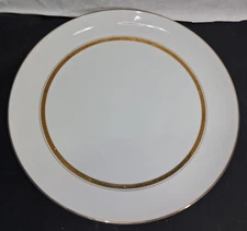 Vintage Empress China Crown Gold 1838 Serving Platter Plate 12 3/8” Wide Japan