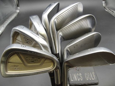 Set 8x Mizuno T-Zoid COMP EZ Eisen 3-PW Regular Graphit Schäfte Mizuno Griffe*