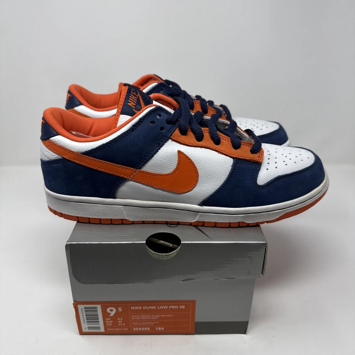 Nike Dunk Pro SB Low Broncos for Sale - Authenticity Guaranteed - eBay