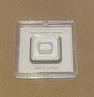 Geiger Edelmetalle 10g .999 Silver Square Bar in Sealed Plastic Assay Capsule