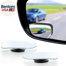 Blind Spot Car Mirror, HD Glass Frameless Convex Side Mirror Blindspot, Wide Ang