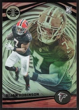 Bijan Robinson, 2023 Panini Illusions, #6, Atlanta Falcons, RC