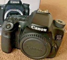 3x FAULTY CANON EOS 70D digital camera - Not working -3x