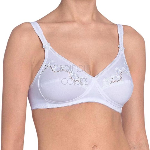 Reggiseno Donna Warner's Easy Does It: Senza Cuciture, Tessuto Elasticizzato, Pannelli Laterali Leviganti, Taglie Forti - 4