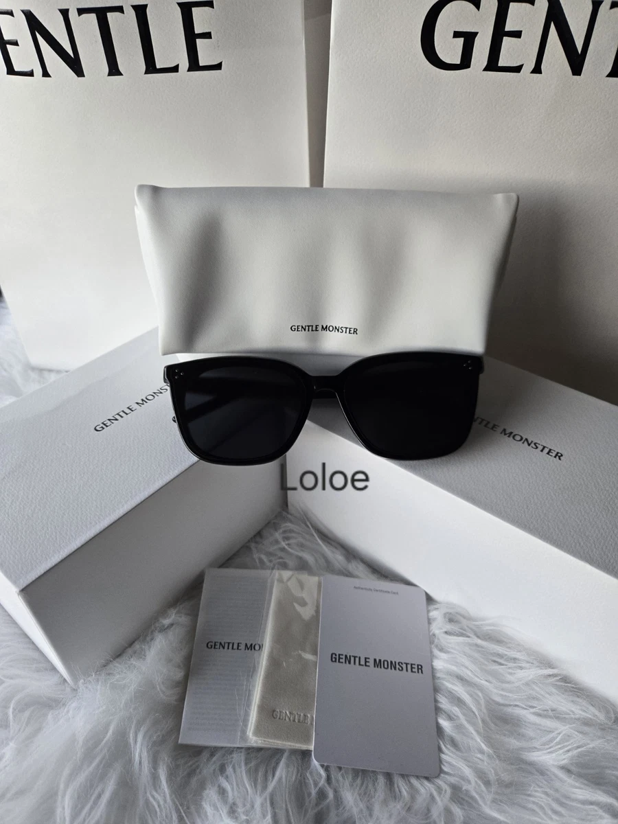 GentleMonster Loloe 01 Sunglasses Black Frame Black Lenses | eBay
