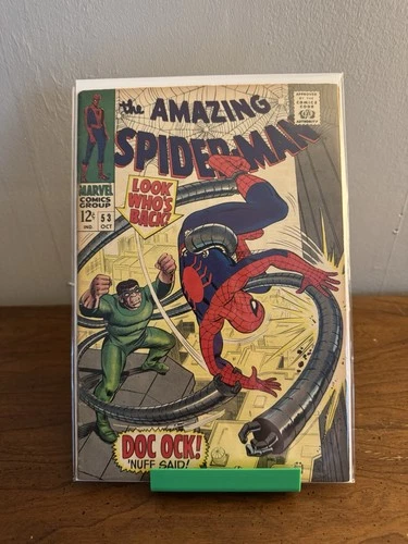 Amazing Spider-Man #53 1967 Enter Doc Oc Stan Lee John Romita White Pages - GD