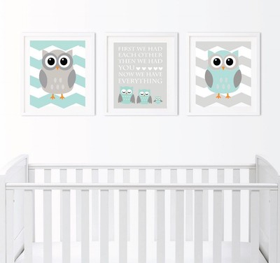 gender neutral woodland nursery