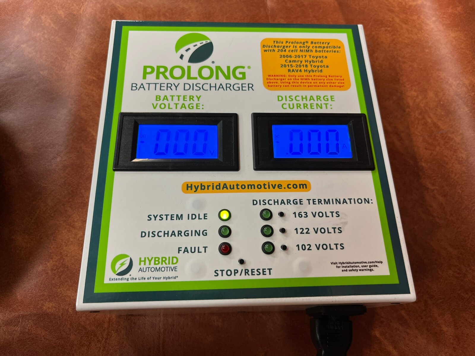 Hybrid Automotive Prolong Battery Charger & Discharger Toyota 0617