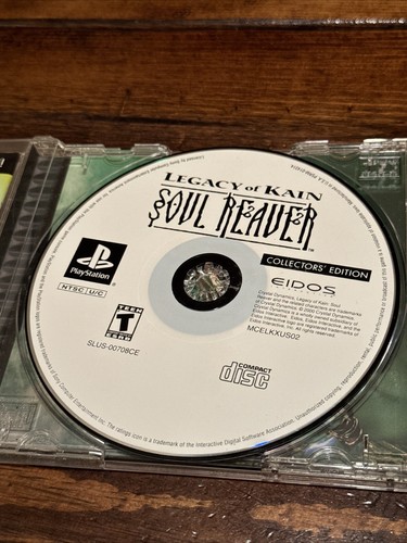 PS1 Legacy of Kain Soul Reaver COLLECTORS EDITION Playstation 1 Compete 2000 - Picture 4 of 9