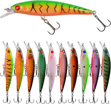 Paquete 10 Rapala X-Rap Style Crankbait Jerkbait Señuelos de pesca de calidad