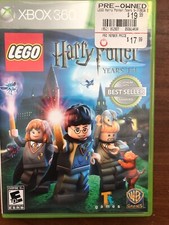 LEGO HARRY POTTER YEARS 1-4 XBOX 360 GAME CASE  MANUAL ONLY NO GAME DISC 