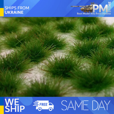 Model Scene 050-42S Two coloured tufts Early Summer Diorama upgrade accessories