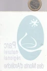 sticker. PNR. ARDECHE MOUNTAINS REGIONAL NATURAL PARK. Vitro