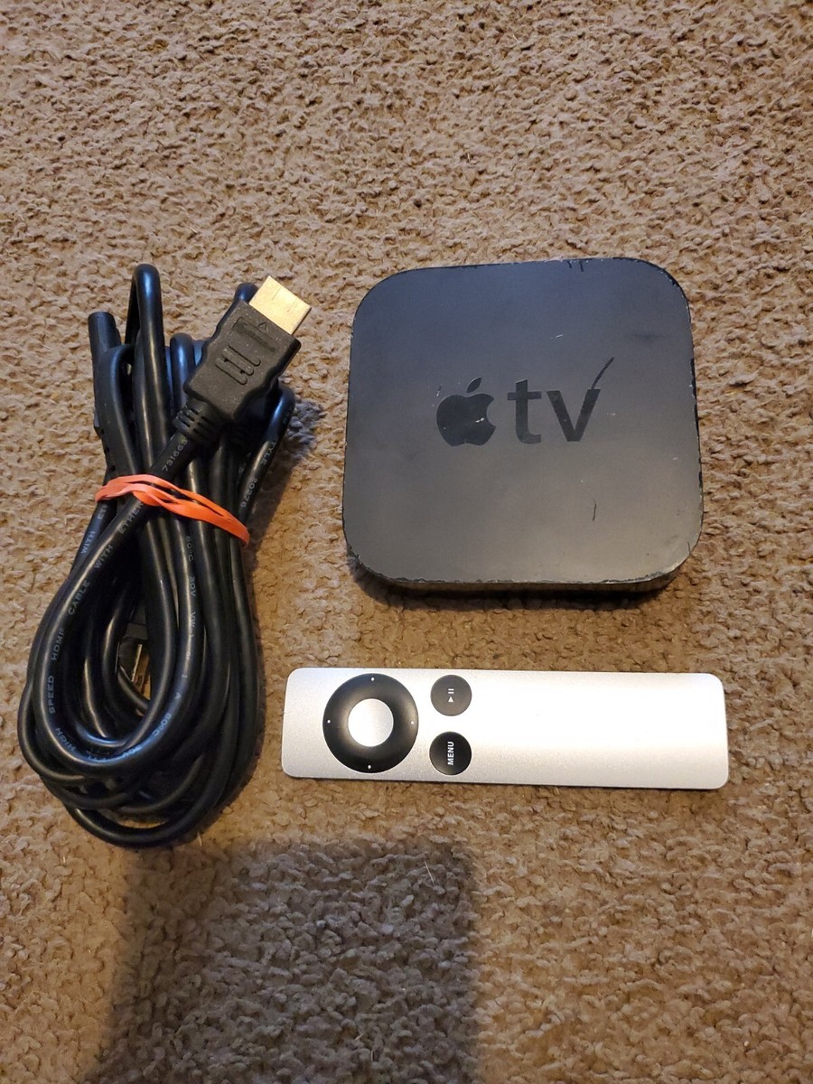 Apple TV 3rd Generation 8GB HD Media Streamer A1469 Remote & Power