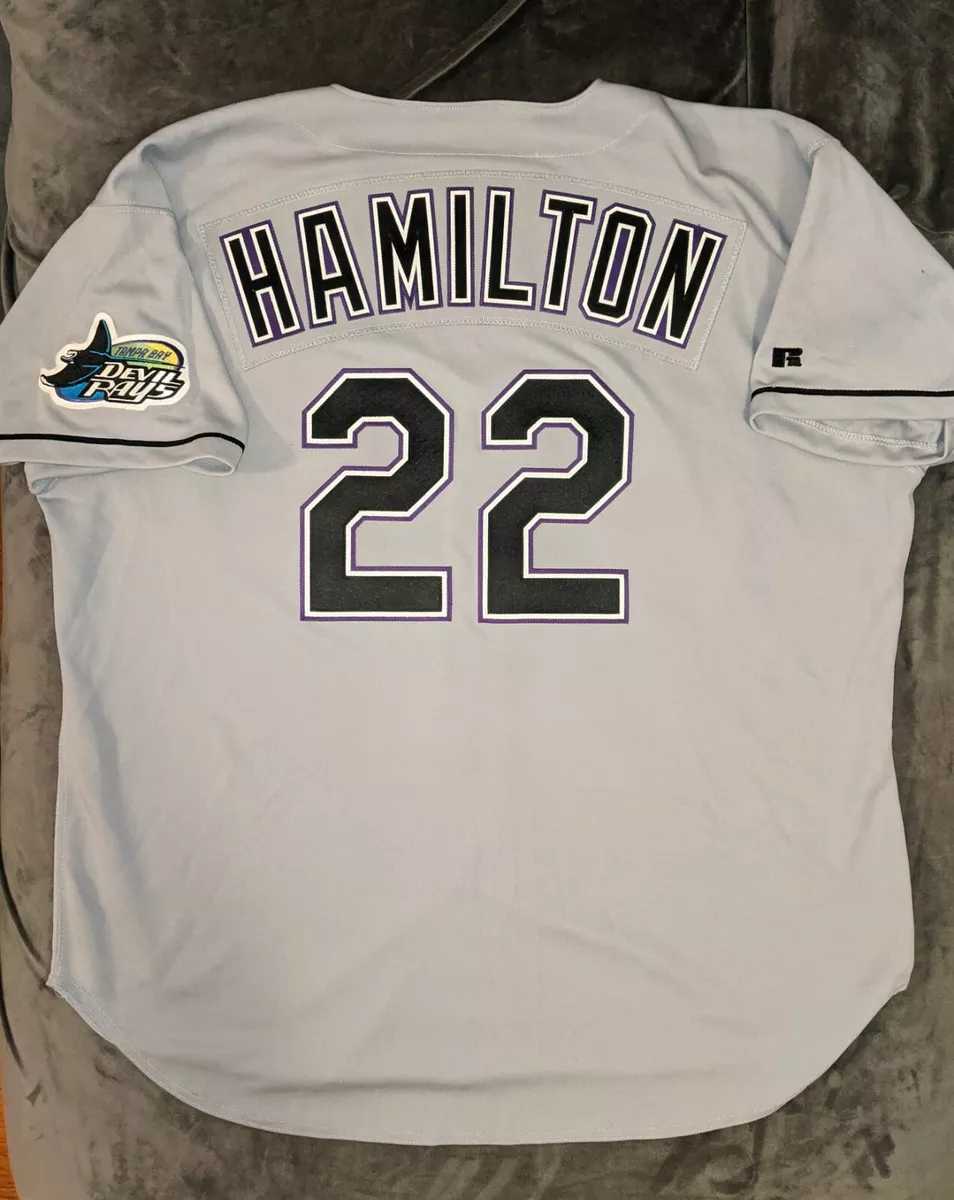 josh hamilton devil rays jersey