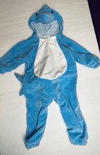 Infant Shark Costume 6-12m Halloween Cruise Outfit Boys Girls Adorable EUC