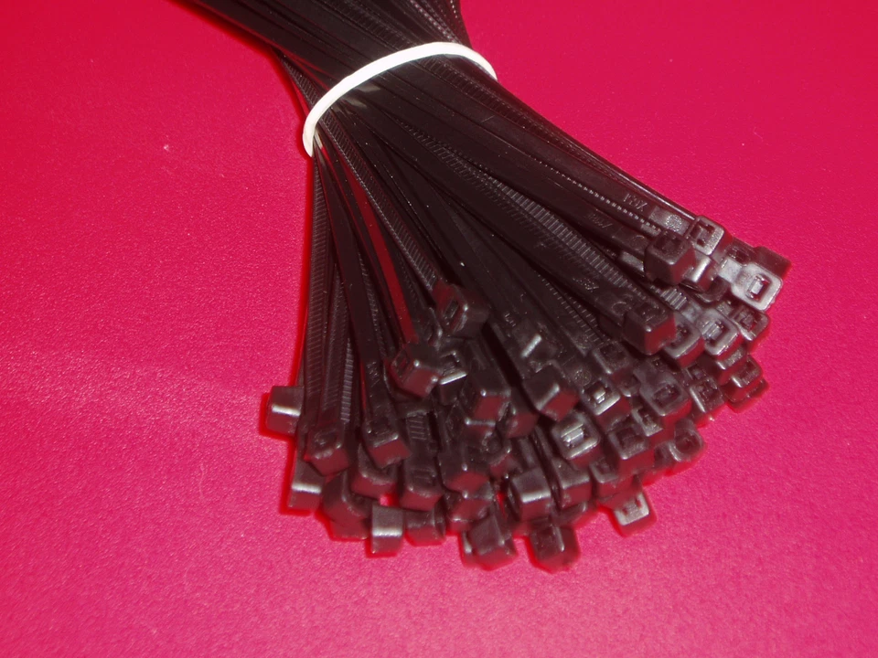 100 CABLE/ZIP TIES 4 inch *1/10 1/16 1/18 RC/traxxas/e-revo/slash/4 tec/vxl/HPI - Image 2 of 2