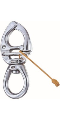 Wichard HR Quick Release Snap Shackle With Large Bail - Silver