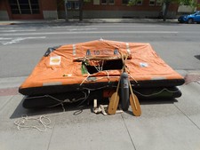 Polish Military 10-osobowa nadmuchiwana tratwa awaryjna