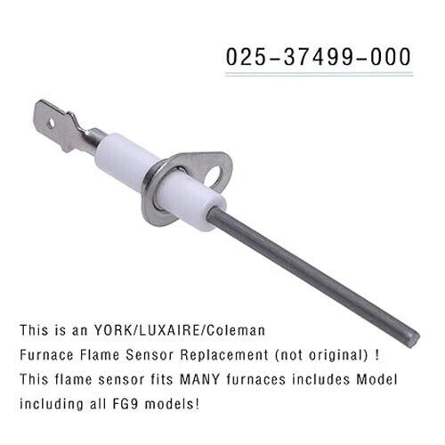 for Luxaire York 025-37499-000 S1-02537499000 Gas Furnace Flame Sensor Rod 5PCS