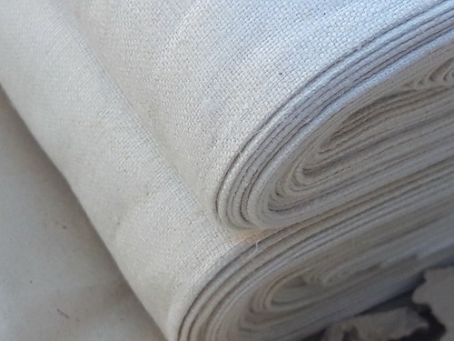 +++ guter Leinenstoff - Leinen - 25 × 1,40 m - 11 kg. +++ - Bild 5 von 9