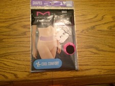 Maidenform Flexees Cool Comfort Firm Control Shapewear Lace Brief Black 2XL