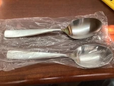 (2) Yamazaki Stainless Steel Bolo Oversized  Serving Spoon FREE SHIPPING