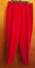 Charter Club Red Silk Pants – Size 12