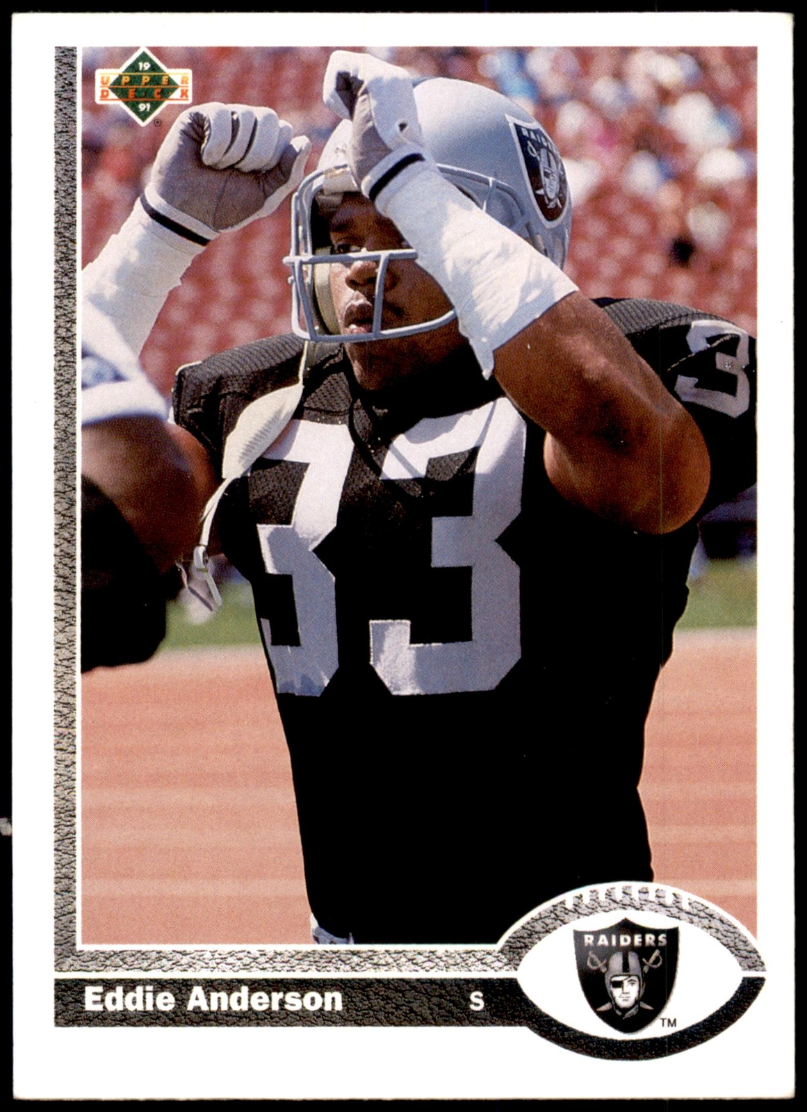 Eddie Anderson #287b 1991 Upper Deck