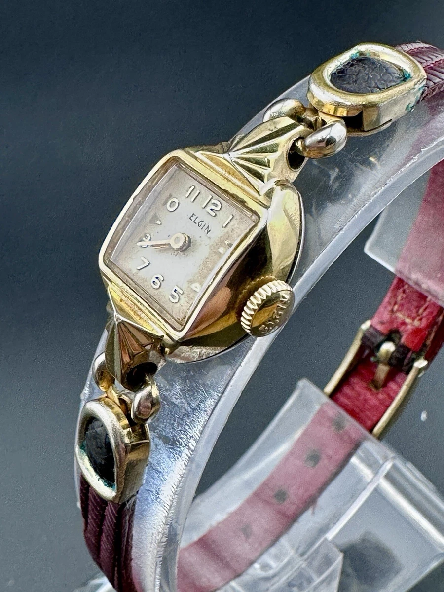 Elgin Tonneau/Barrel Analog Wristwatches for sale | eBay display picture 1