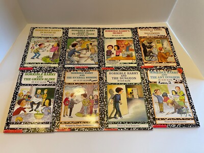 Horrible Harry Chapter Book Suzy Kline Lot Set of 8Early Chapter Books