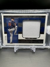 Jared Shuster 2023 Panini Three And Two Prospect Jerseys /35 Atlanta