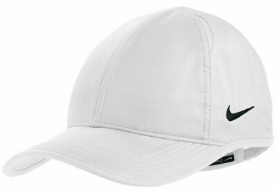 nike featherlight hat white