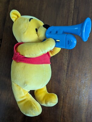 Mattel Disney Winnie The Pooh Makin' Melodies Horn 2002 Trumpet Fisher Price VTG