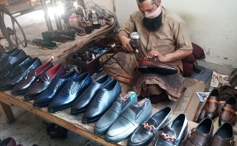 Genuine Handmade Mens Leather Shoes, Brown Lace Up Shoe Oxford Formal Dress Shoe