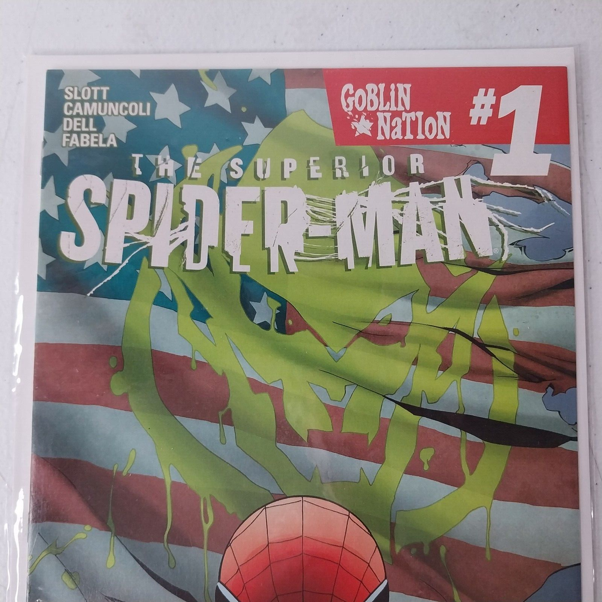 The Superior Spider Man Goblin Nation #1 Marvel Comics 027 Direct