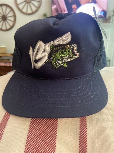 Vintage Fishing Hat Bass With Tags Frat 