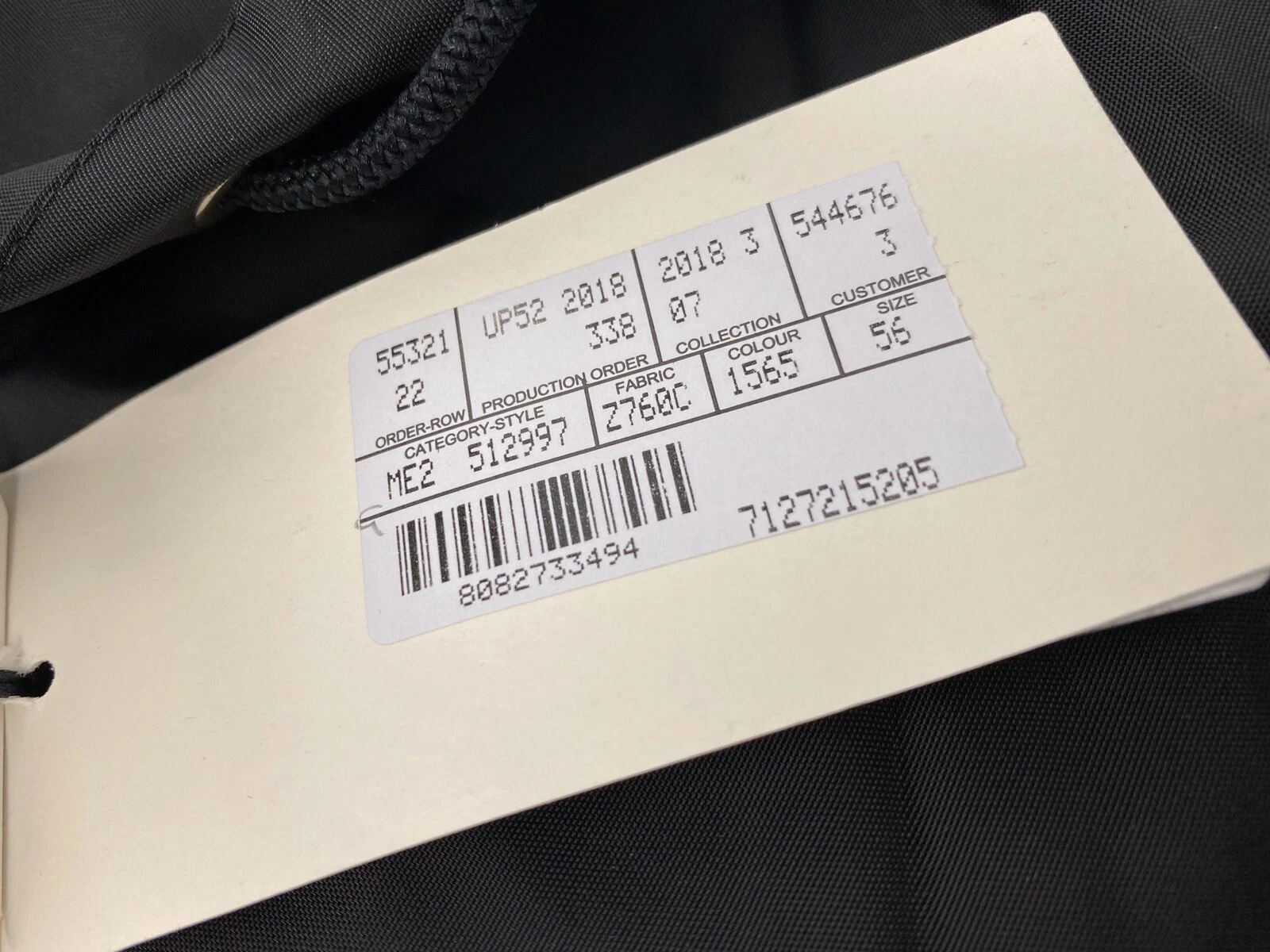 Cappotto nero impermeabile con cappuccio Gucci $3.000 taglia US XXXL EU 56 Made in Italy