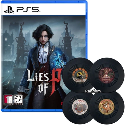 PS5 Lies of P & Coaster [Korean English Chinese Japanese Multi Language]