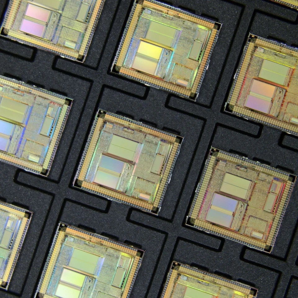 36pcs Samsung S3P72B9 4bit SAM47 4bit MCU silicon dies wafer FREE SHIPPING - Image 2 of 4