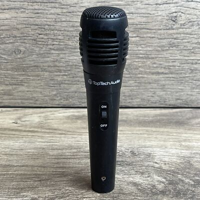TopTech Audio Professional Wired Handheld Dynamic Unidirectional Microphone