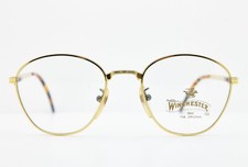 Winchester Lebec Vintage Glasses Frame Round Steampunk Eyewear Occhiali Lunettes