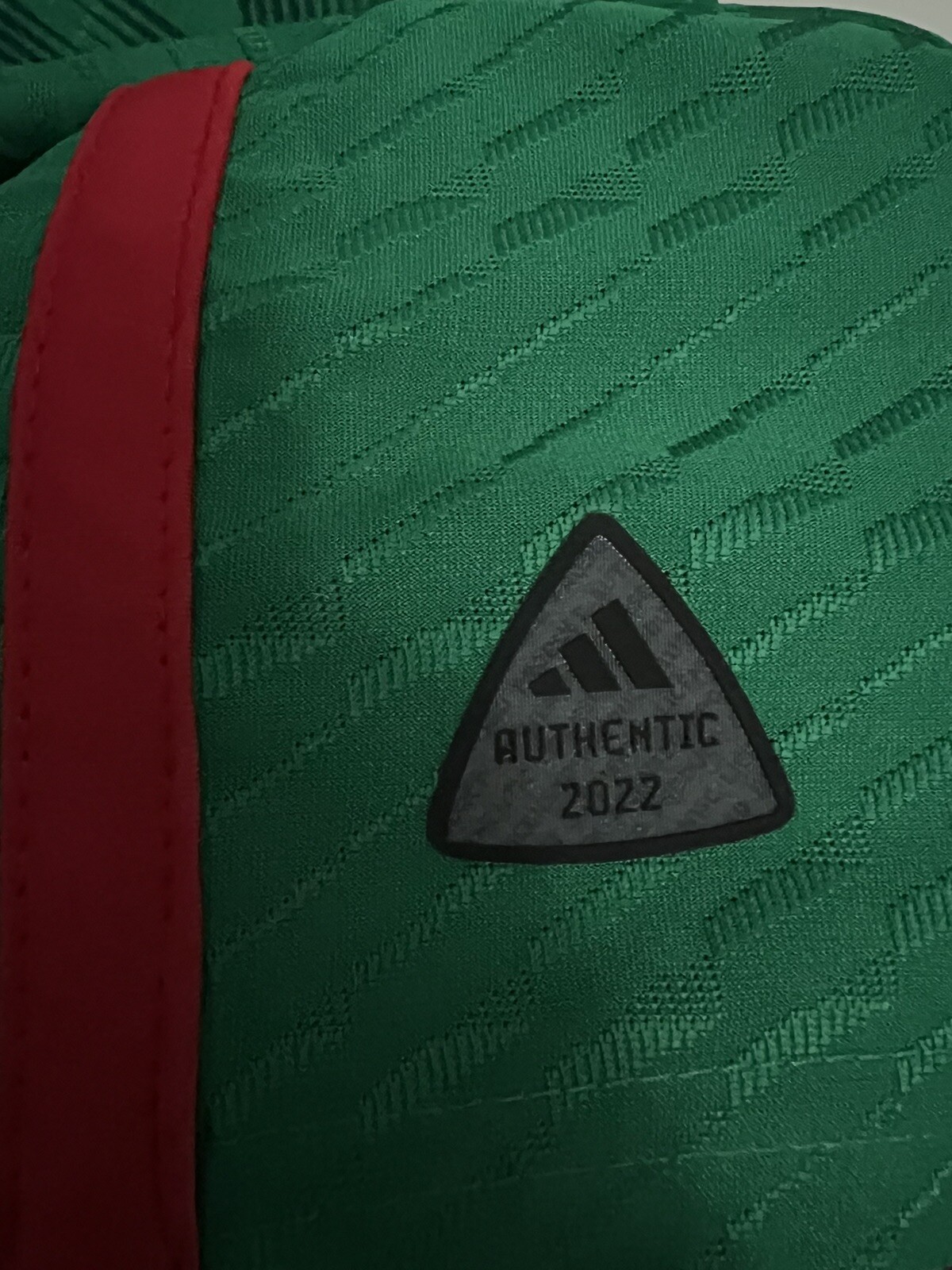 Adidas Mexico vs Poland Lozano Match Issue World Cup Qatar 2022 Jersey Large image 10