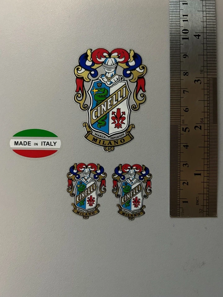 Marco de tubo de dirección Cinelli* + 2 calcomanías de horquilla Foto 2 de 4