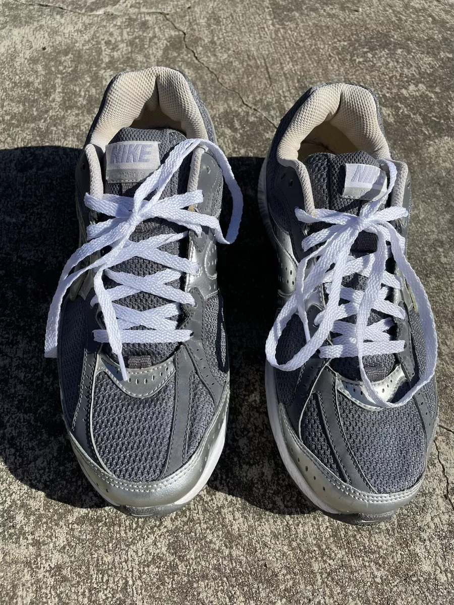 Nike Support Zone Running Shoes Gray Silver Women s Sz 11 354956