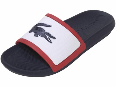 Croco-Slide-TRI2 Sandals Slides White 